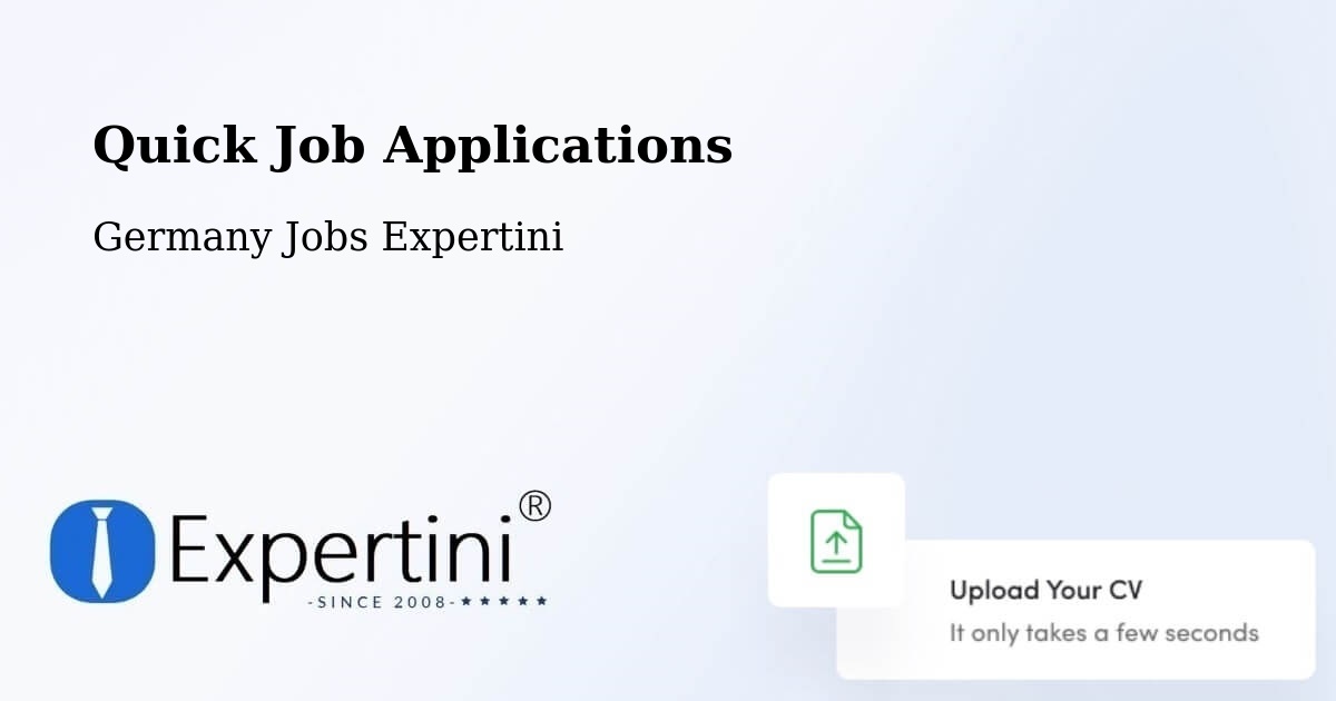 Quick Apply Feature – Bad Säckingen - Germany Jobs Expertini
