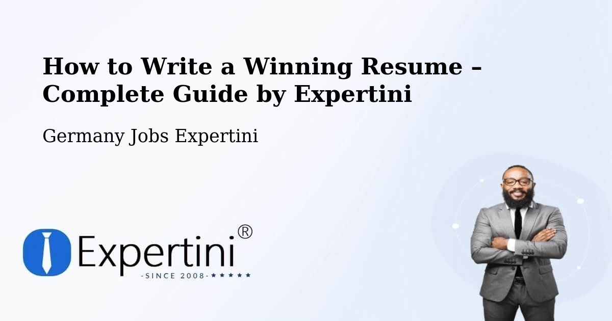 Resume Writing Guide for Job Seekers – Bad Säckingen - Bad Säckingen, Germany Jobs Expertini